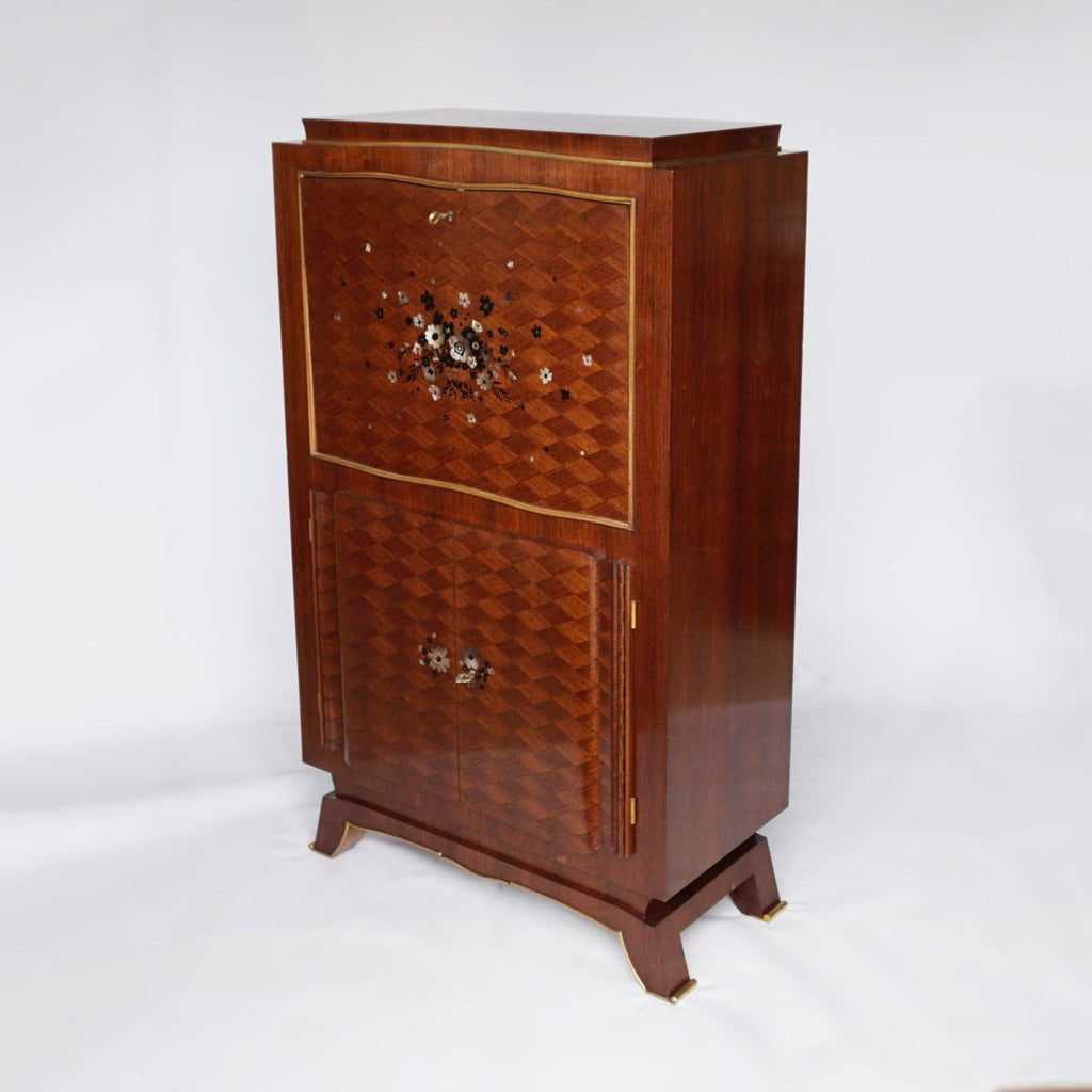 Art Deco Cocktail Cabinet by Jules Leleu