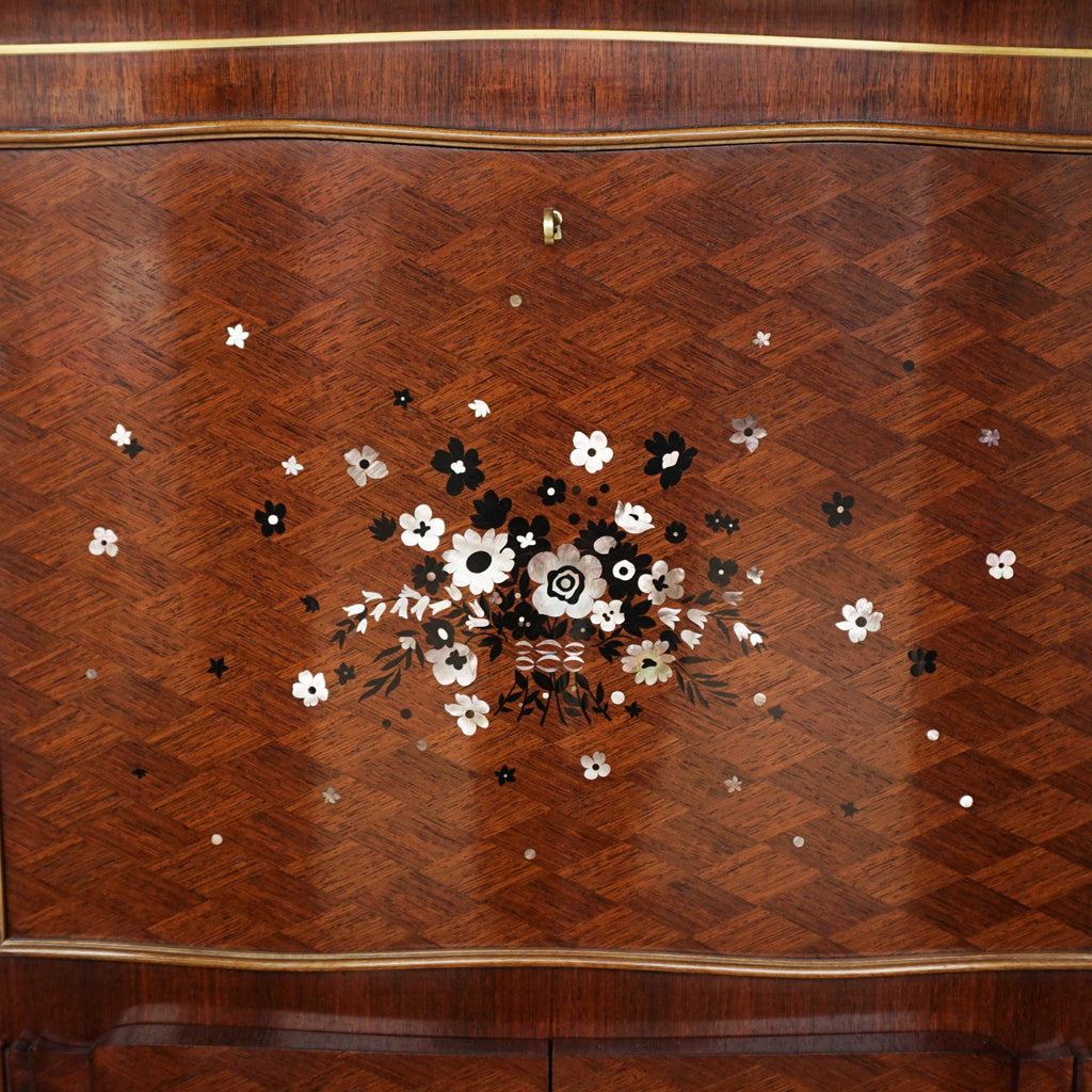 Signed Art Deco Cocktail Cabinet by Jules Leleu Jeroen Markies Art Deco