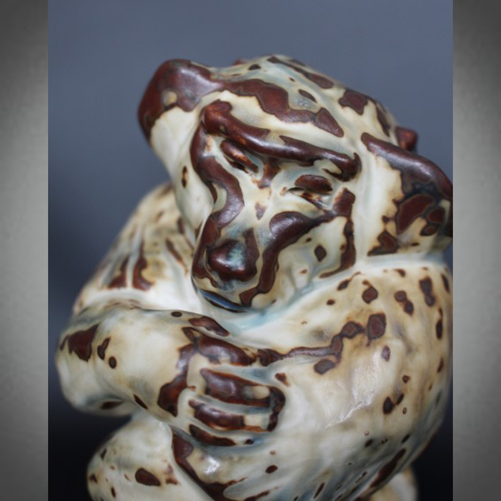 Knud Kyhn Stoneware Monkey
