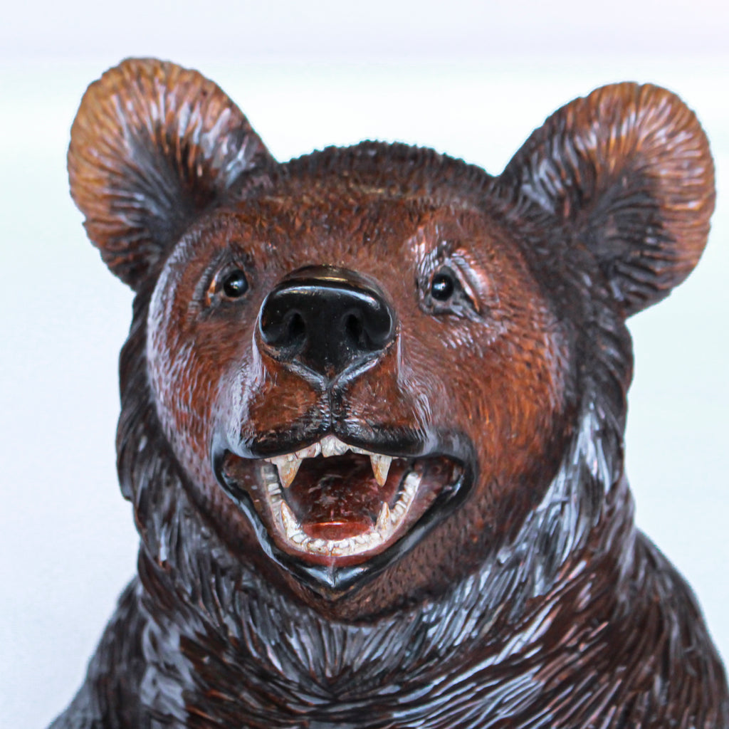 Large Carved Bear