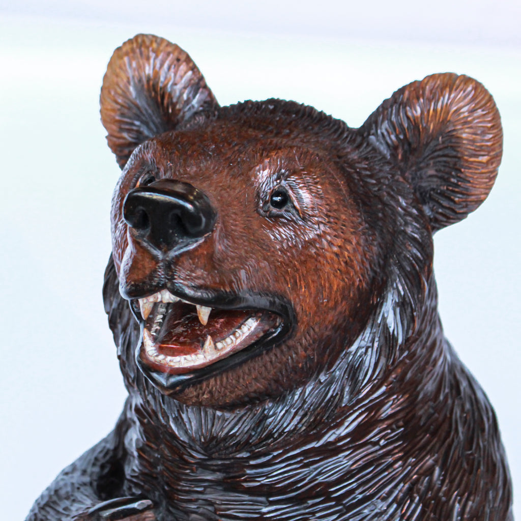 Large Carved Bear