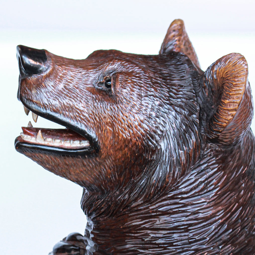 Large Carved Bear