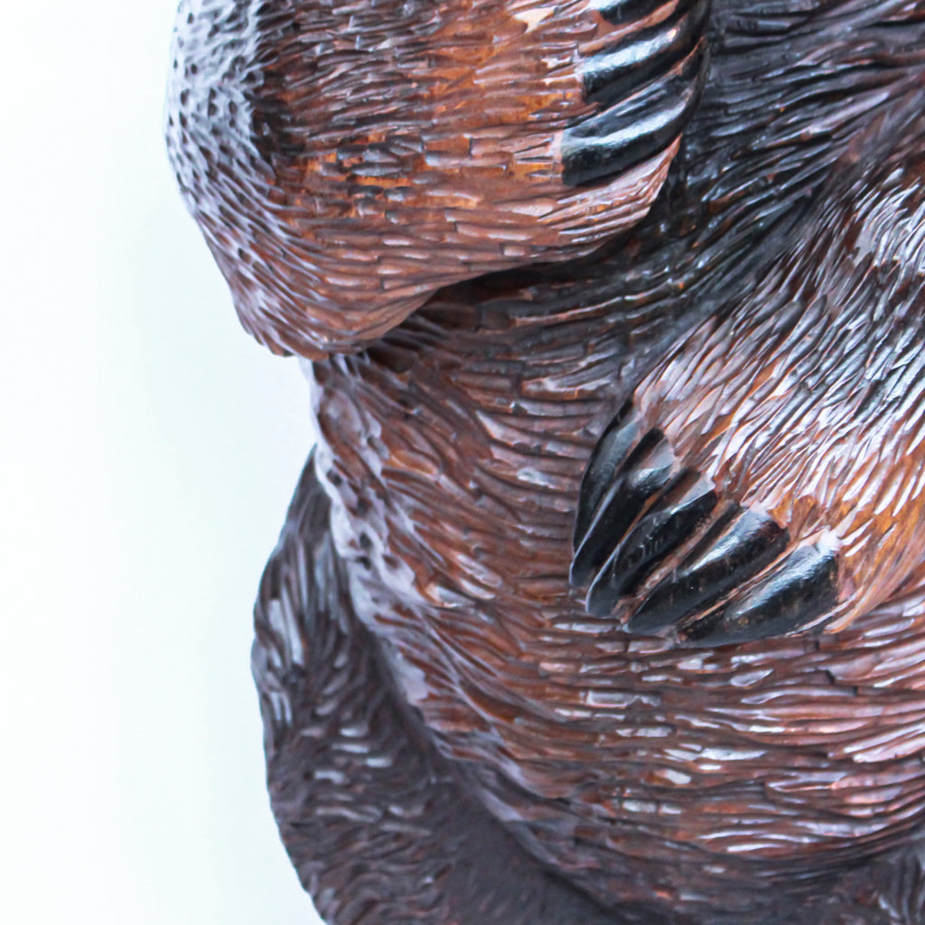 Large Carved Bear