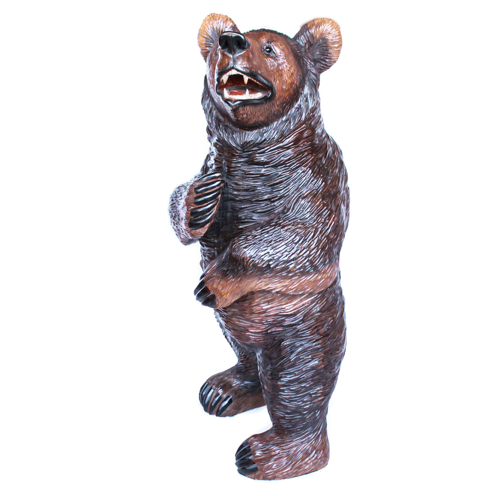 Large Carved Bear