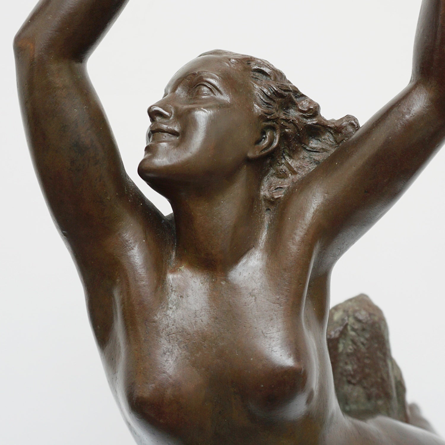 Pierre Le Faguays Bronze Sculpture ' In Flight' Signed Le Faguays French, Circa 1920 - Jeroen Markies Art Deco