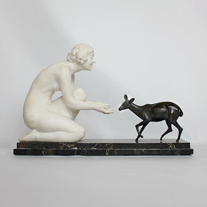 Marble and Bronze Group