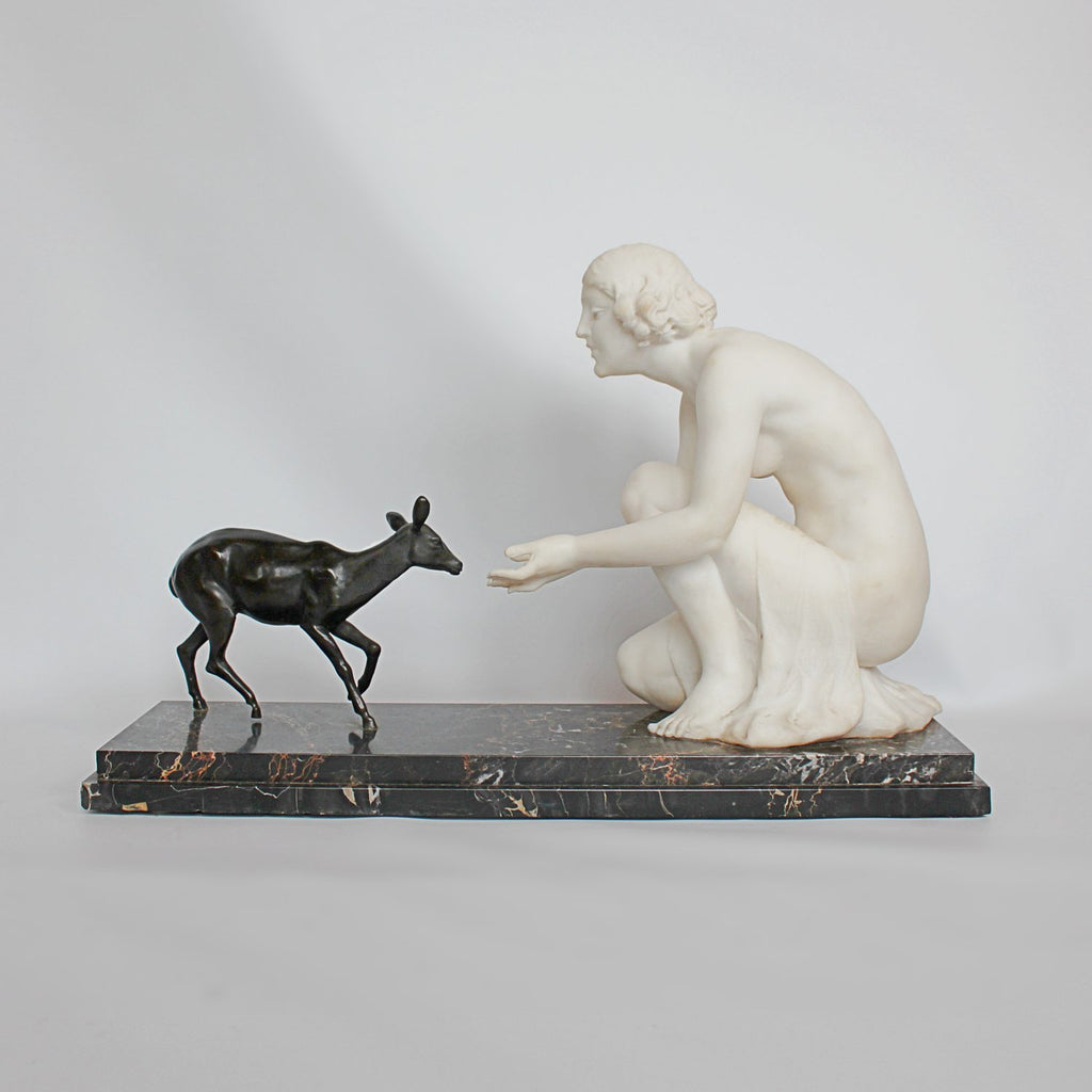 Art Deco marble sculpture