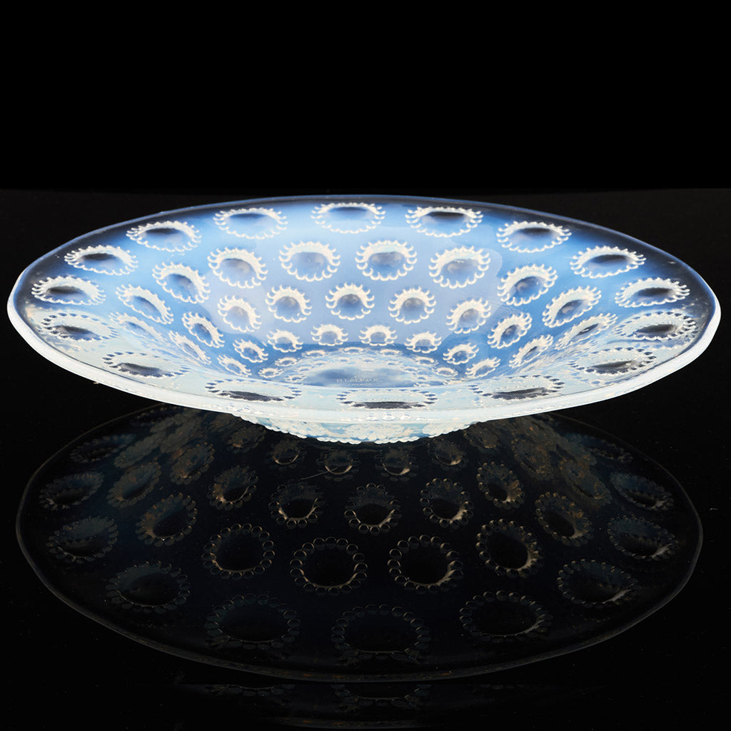 A René Lalique Art Deco Glass bowl Asters No.2 