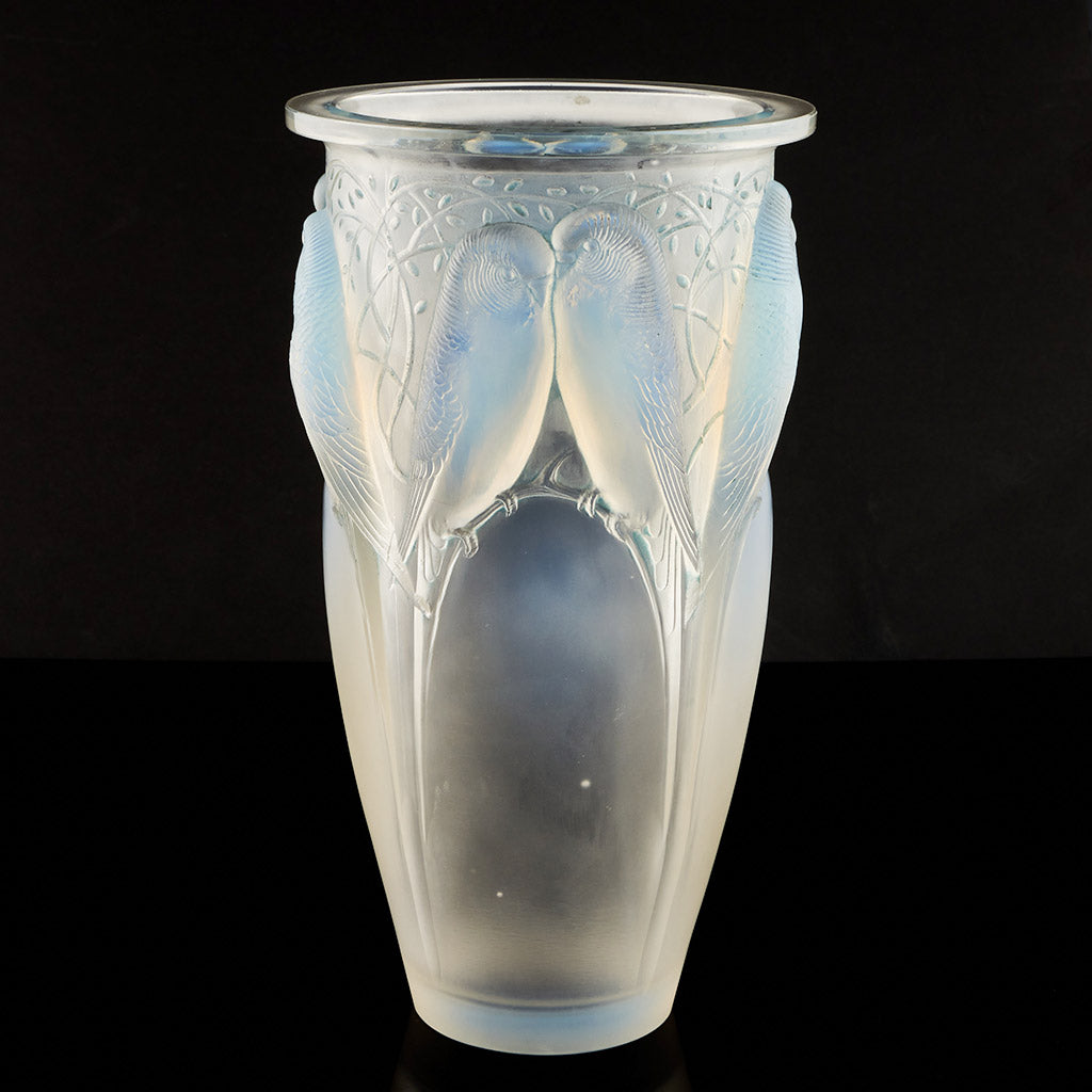 Rene-Lalique-France-Ceylan-Glass-Vase-Jeroen Markies Art Deco