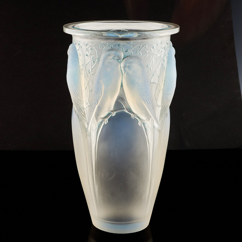 Rene-Lalique-France-Ceylan-Glass-Vase-Jeroen Markies Art Deco