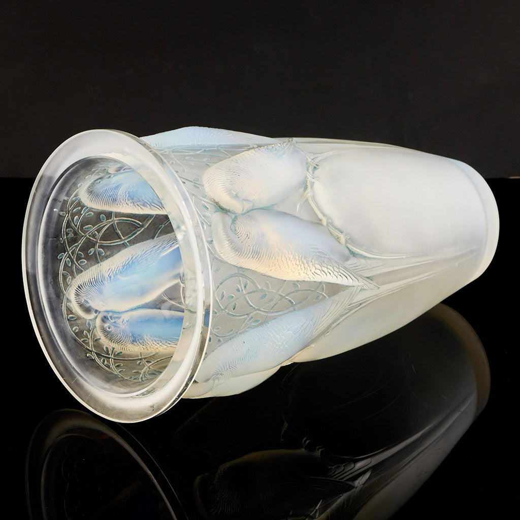 Rene-Lalique-France-Ceylan-Glass-Vase-Jeroen Markies Art Deco