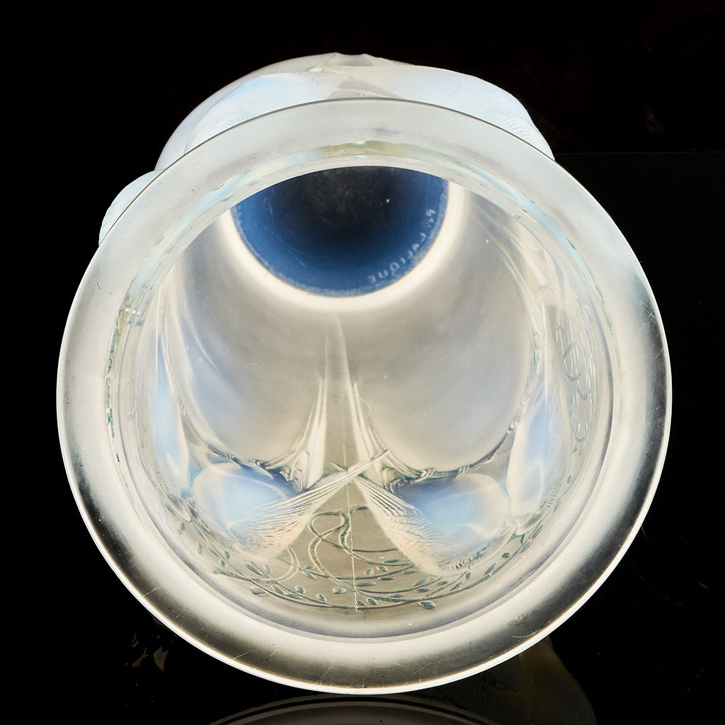 Rene-Lalique-France-Ceylan-Glass-Vase-Jeroen Markies Art Deco