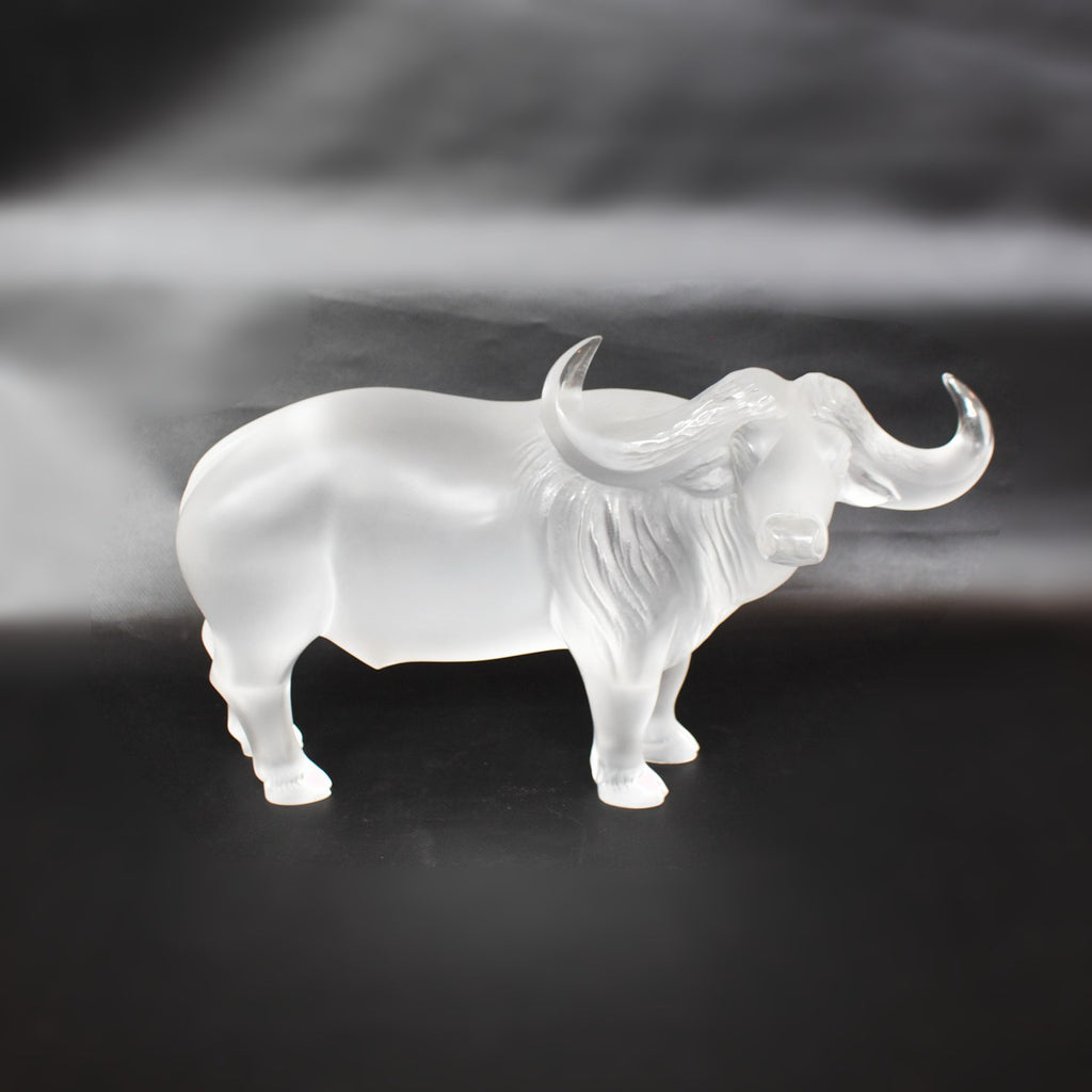 'Nam' Water Buffalo - René Lalique Glass - Jeroen Markies Art Deco