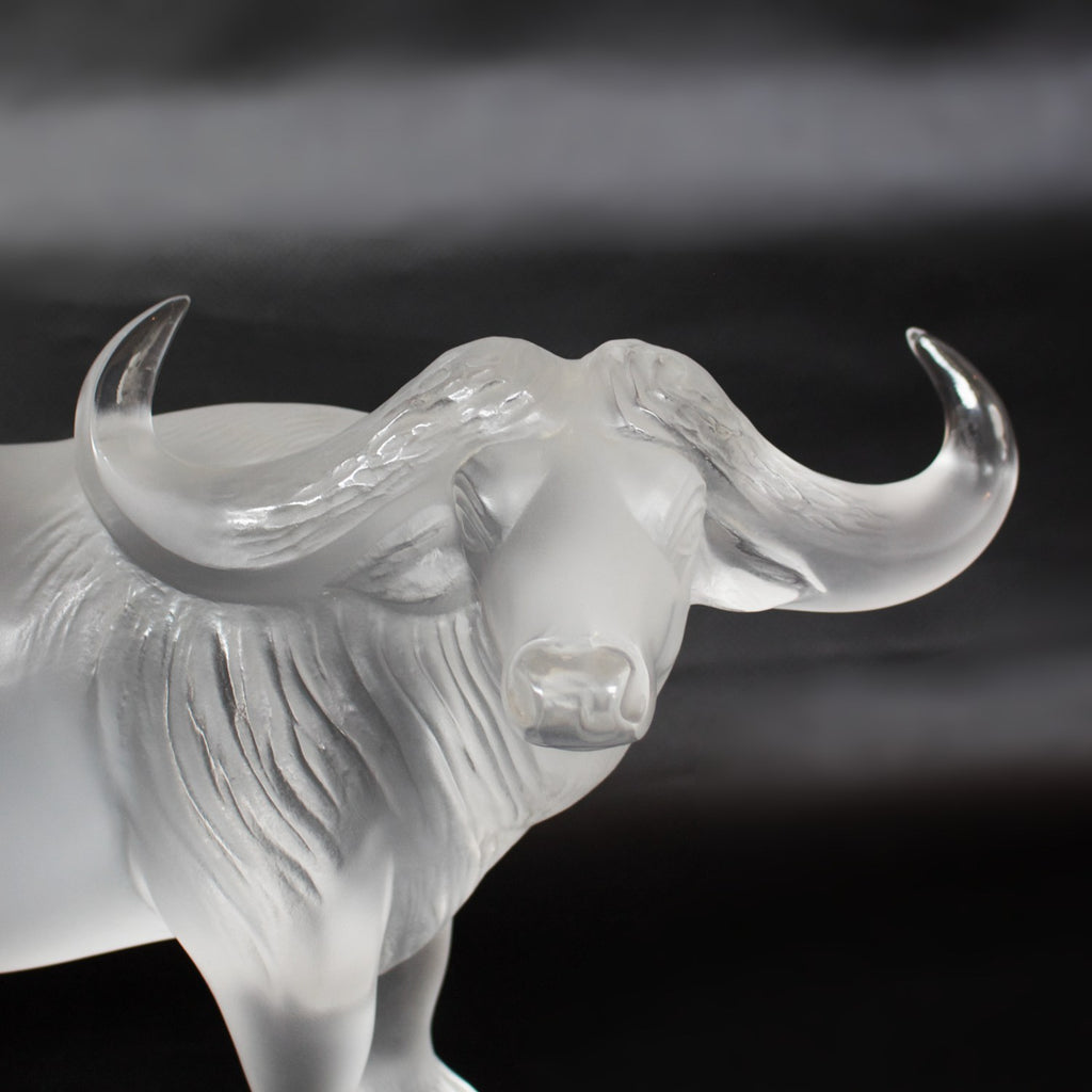 'Nam' Water Buffalo - René Lalique Glass - Jeroen Markies Art Deco