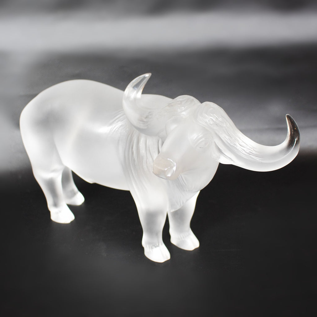 'Nam' Water Buffalo - René Lalique Glass - Jeroen Markies Art Deco