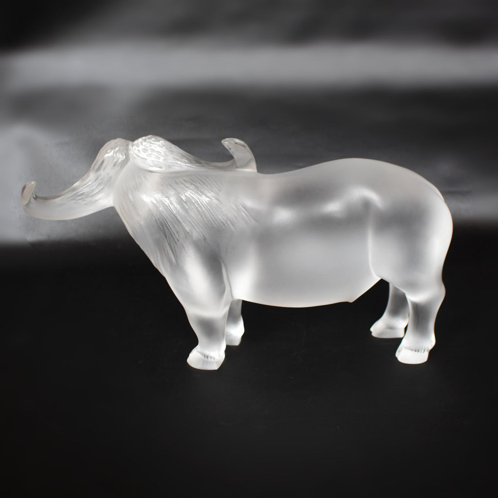 'Nam' Water Buffalo - René Lalique Glass - Jeroen Markies Art Deco