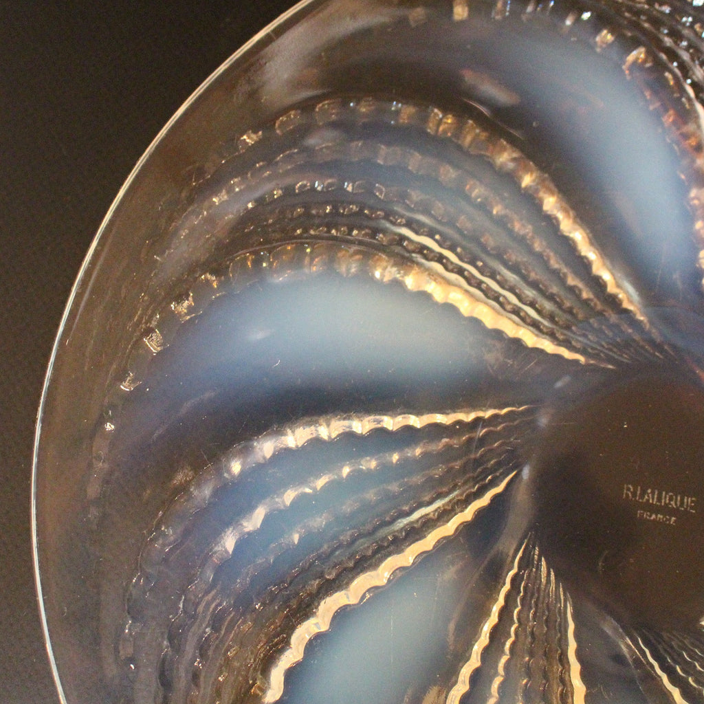 René Lalique Fleurons Plate