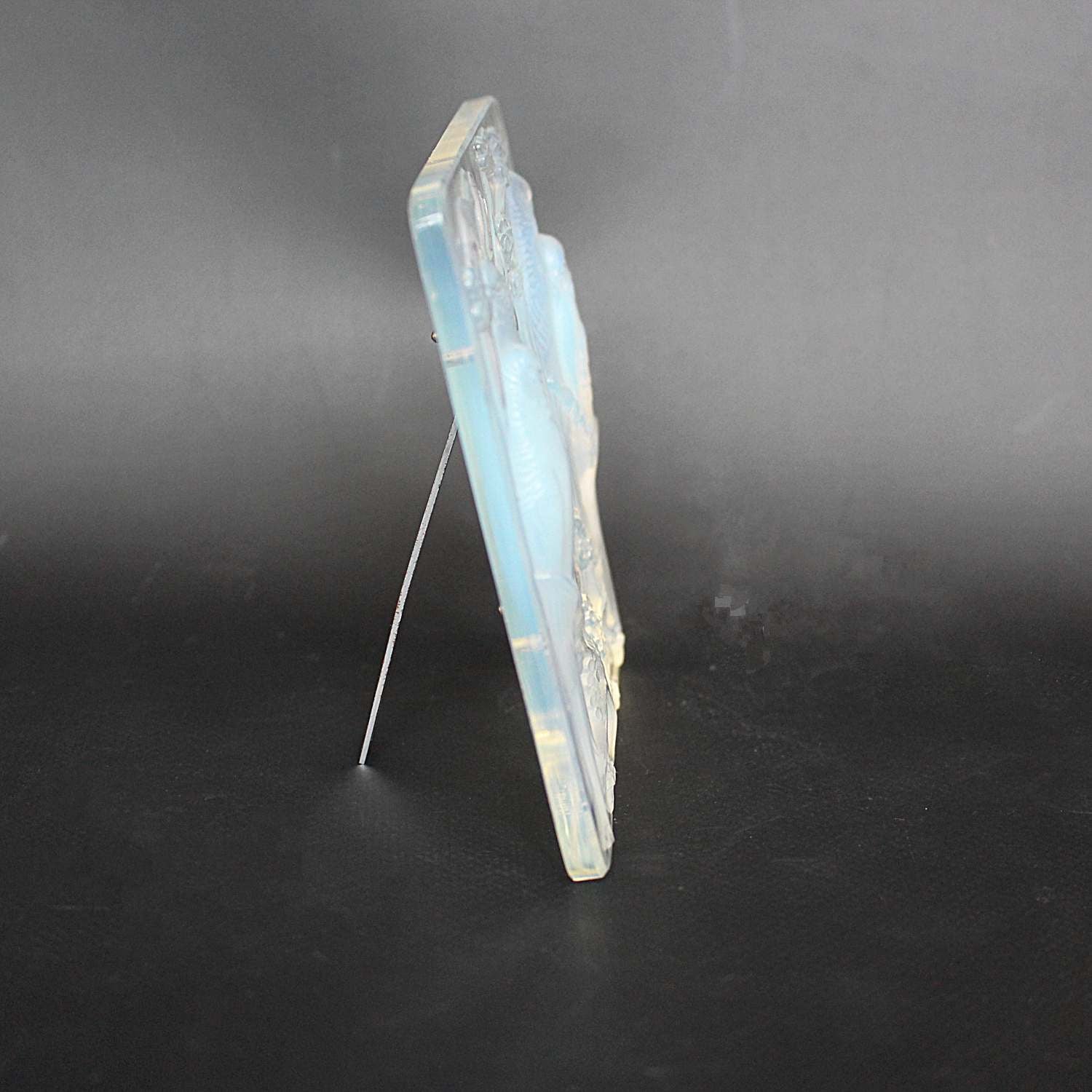 Lalique Art Deco Inseparables Glass Frame circa 1930