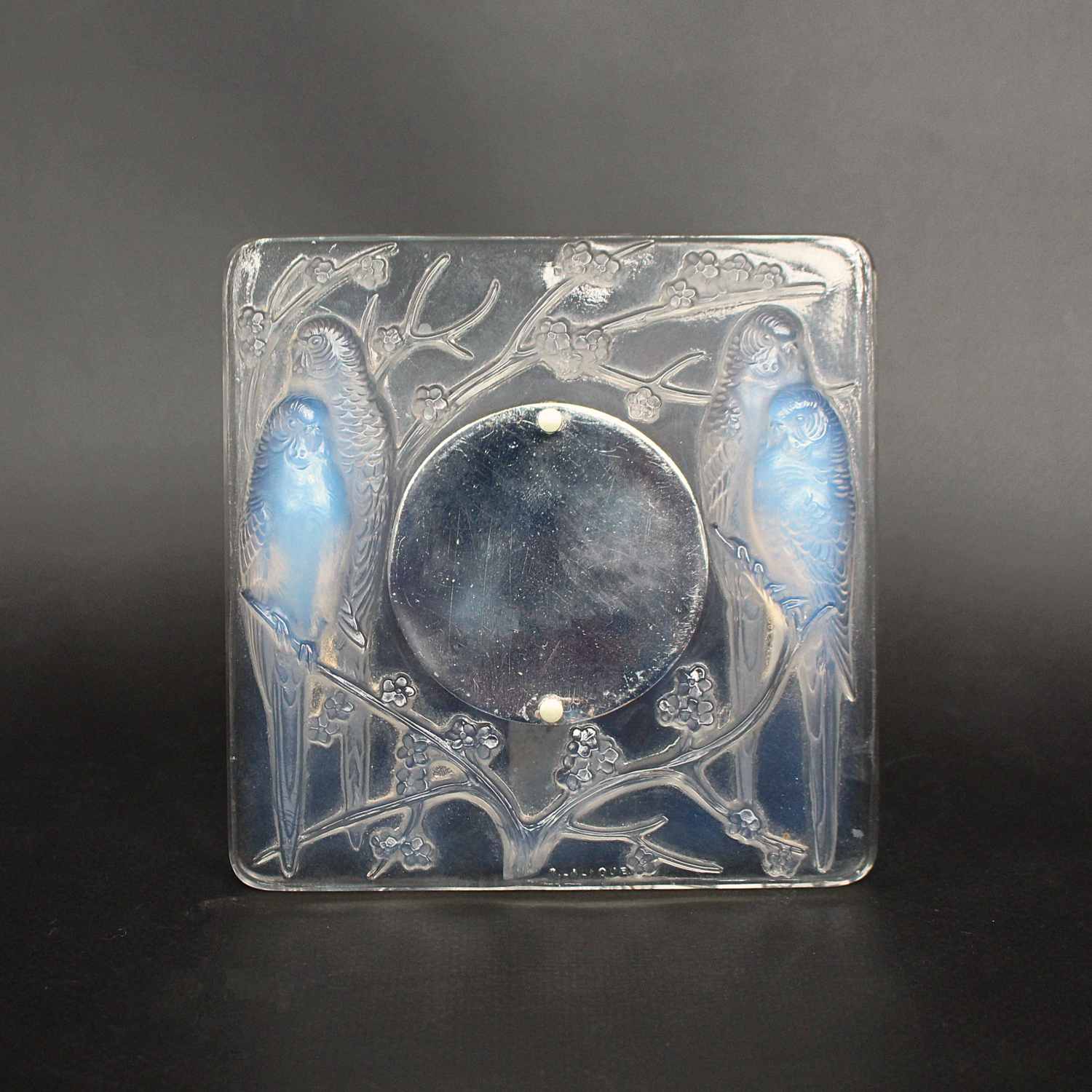 Lalique Art Deco Inseparables Glass Frame circa 1930