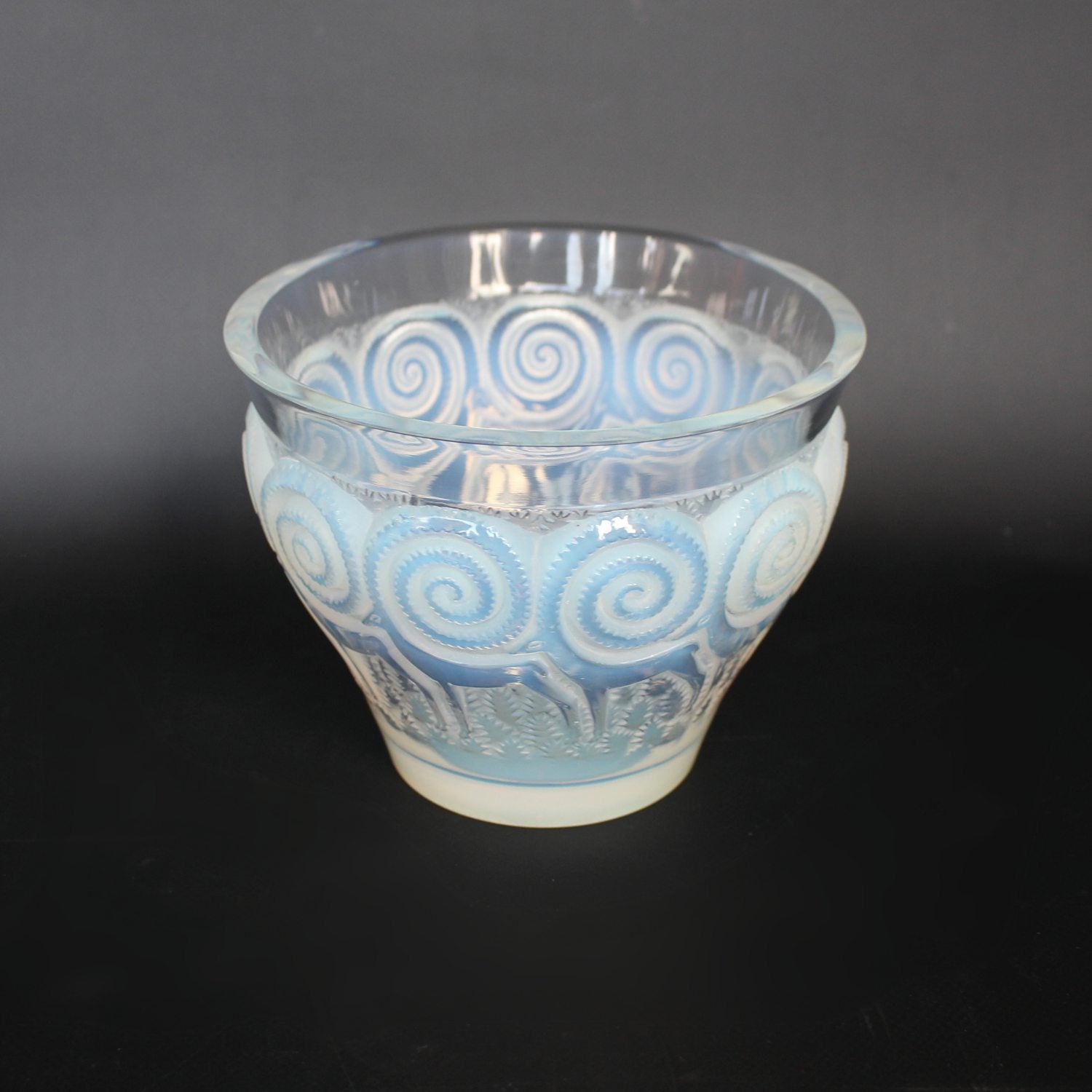 Rene Lalique Art Deco Rennes Vase circa 1935