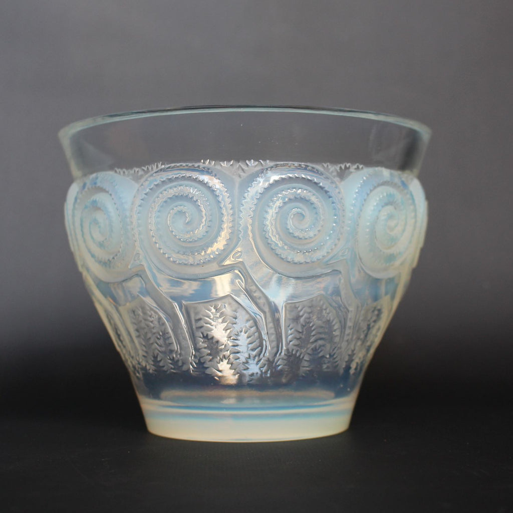 Rene Lalique Art Deco Rennes Vase circa 1935