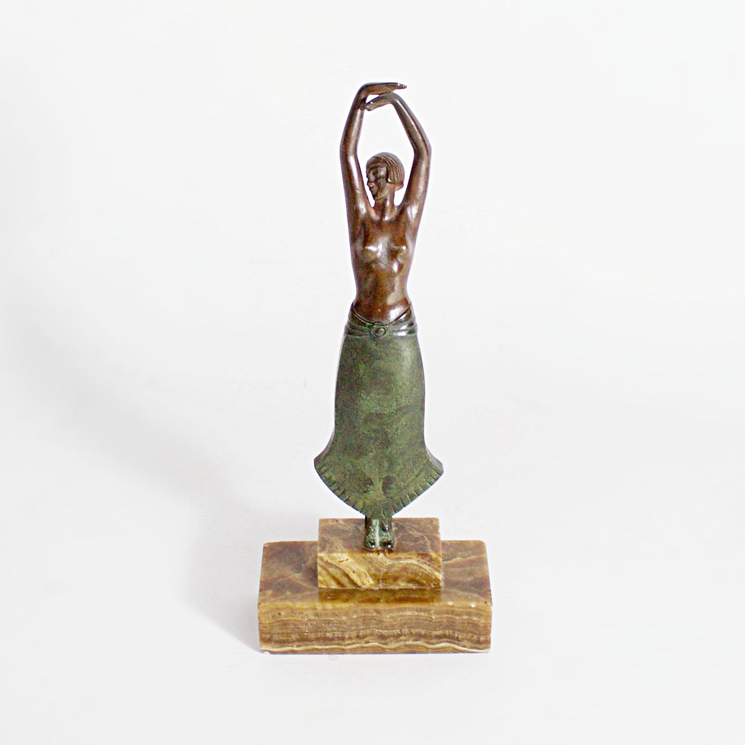 Art Deco Bronze Dancing Lady by Pierre Laurel Jeroen Markies Art Deco 