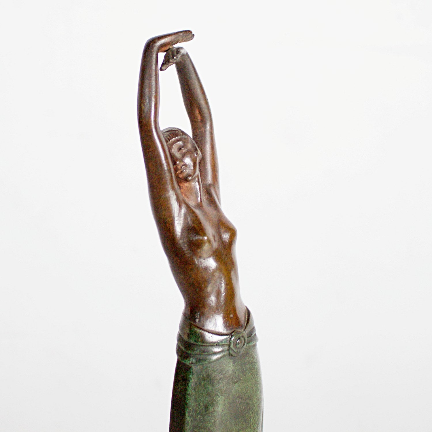 Art Deco Bronze Dancing Lady by Pierre Laurel Jeroen Markies Art Deco 