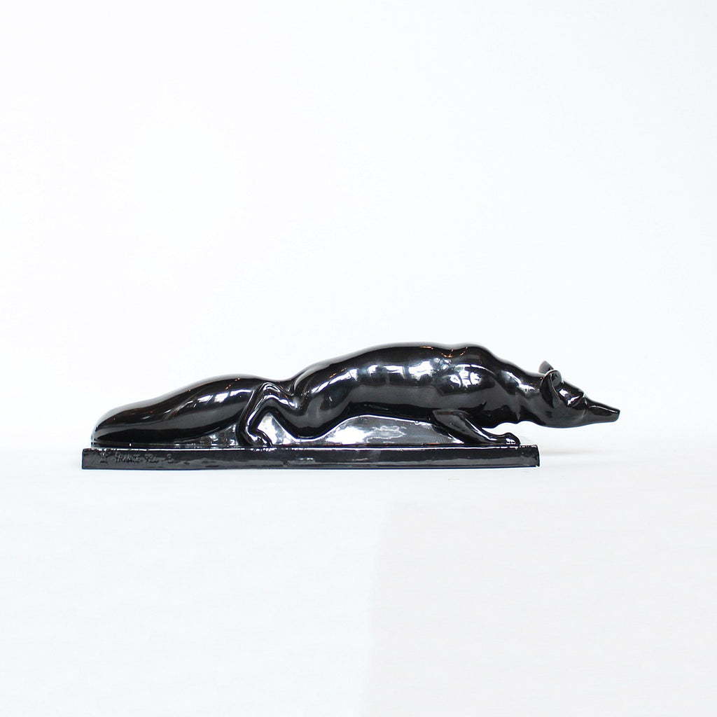Art Deco Ceramic Fox