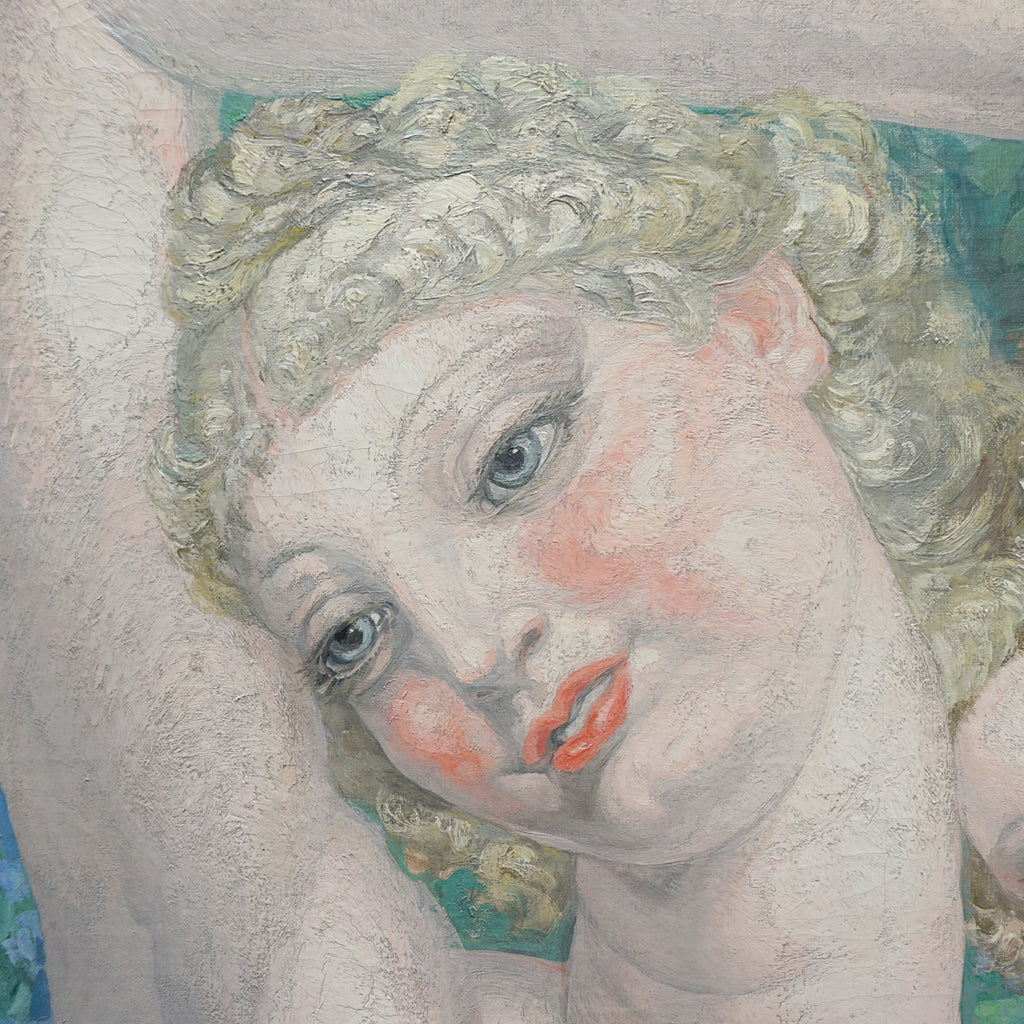 A Large Art Deco Painting by Valentine Lecomte French 1934 - Jeroen Markies Art Deco