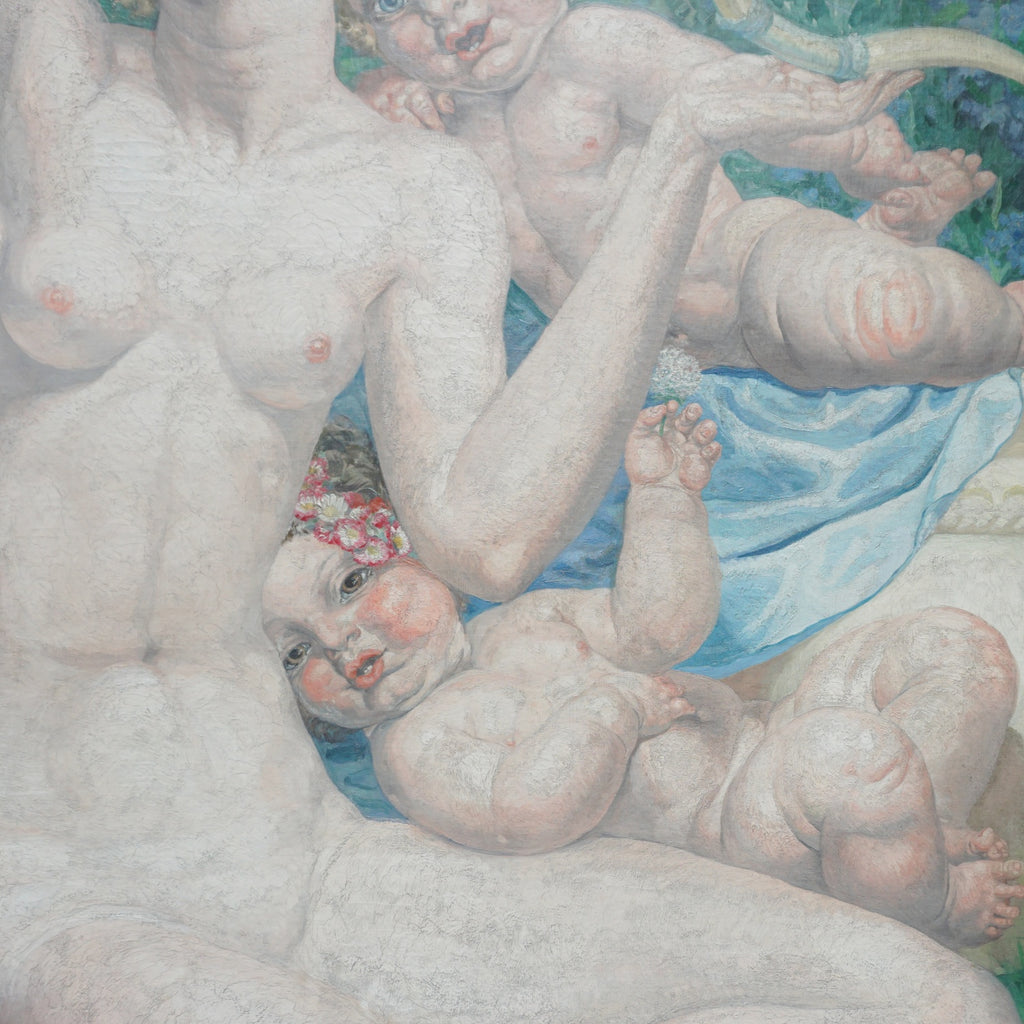 A Large Art Deco Painting by Valentine Lecomte French 1934 - Jeroen Markies Art Deco