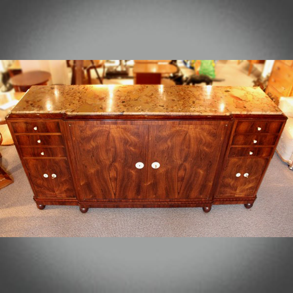 Art Deco sideboard - J&M Leleu - Vintage 20th Century Furniture - Jeroen Markies Art Deco