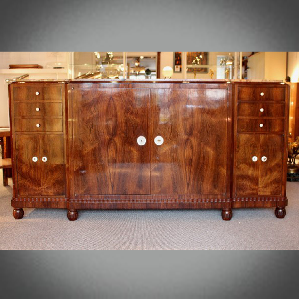 Art Deco sideboard - J&M Leleu - Vintage 20th Century Furniture - Jeroen Markies Art Deco