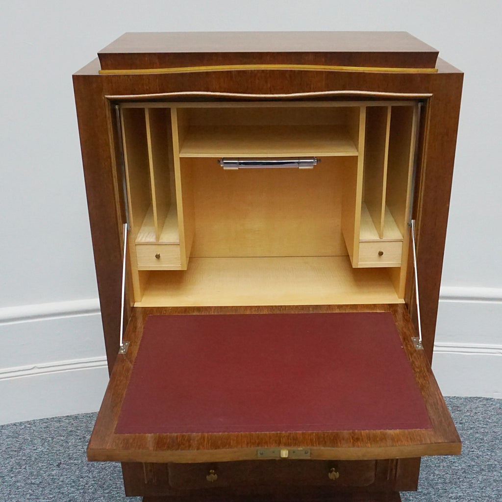 Jules Leleu French Art Deco Secretaire Cabinet - Jeroen Markies Art Deco