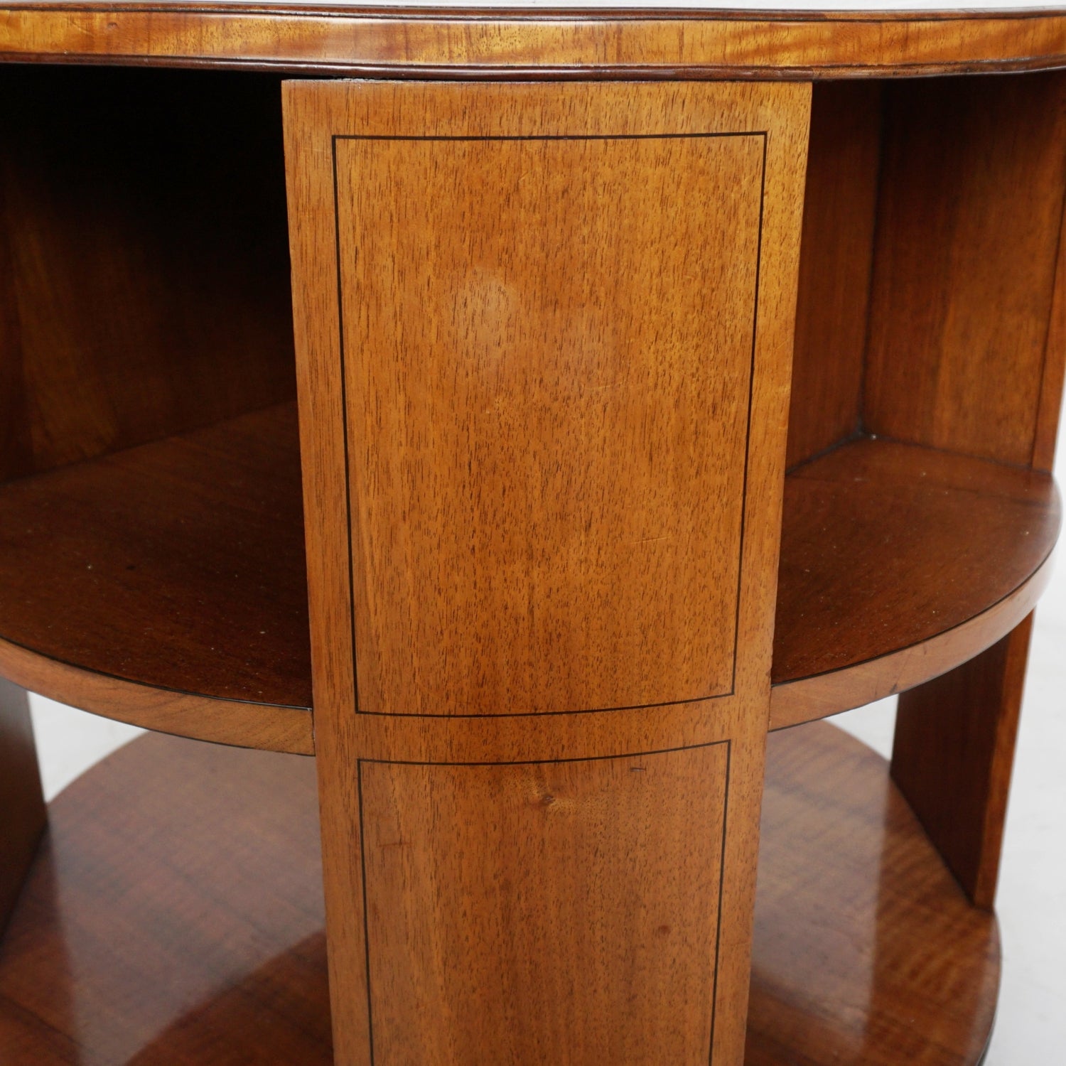 Vintage Art Deco Burr Walnut Library Table Jeroen Markies Art Deco