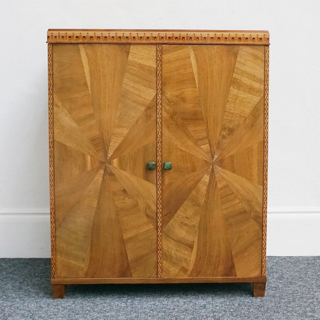 Art Deco Linen Cabinet by Frederick Restall Ltd Circa 1935 - Jeroen Markies Art Deco