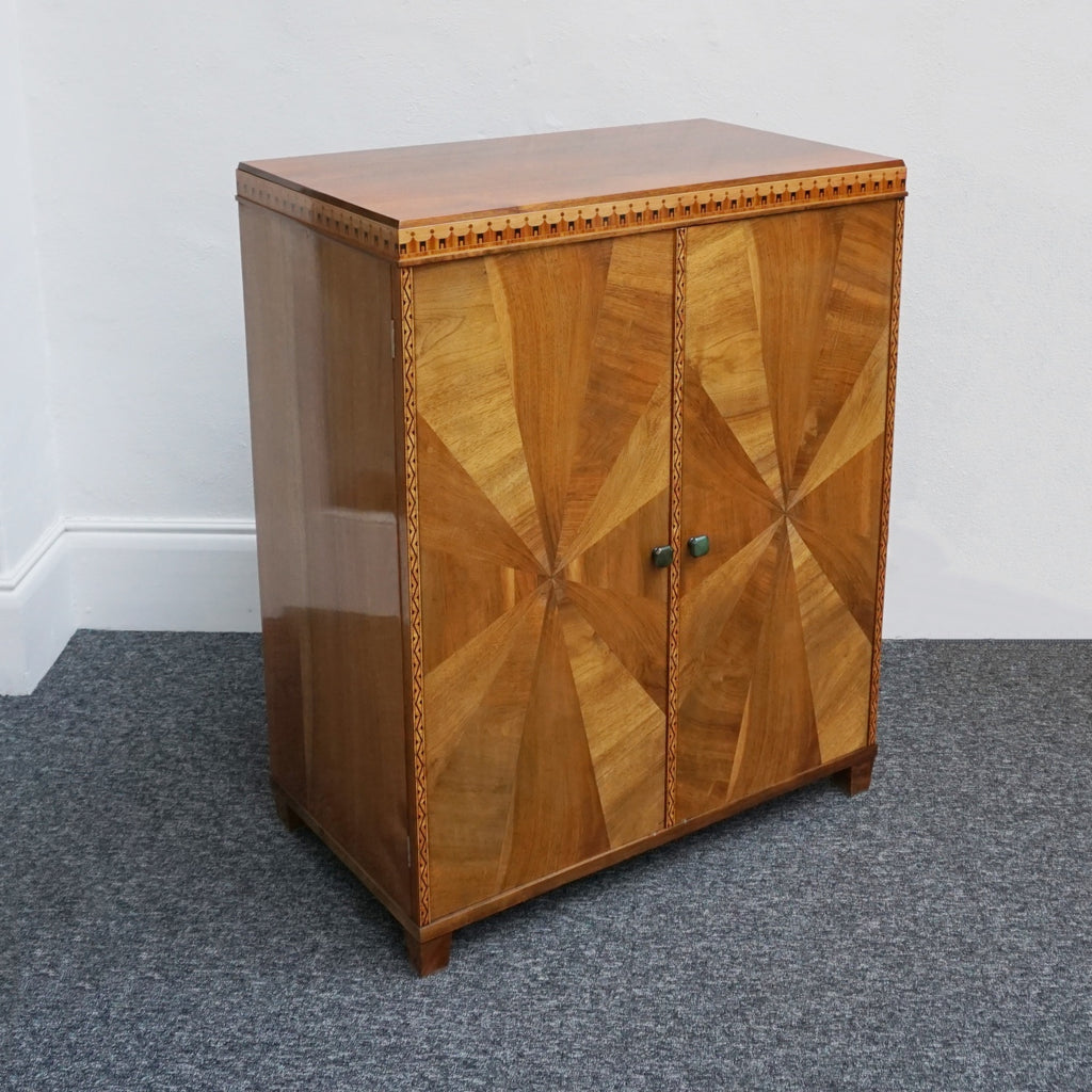 Art Deco Linen Cabinet by Frederick Restall Ltd Circa 1935 - Jeroen Markies Art Deco