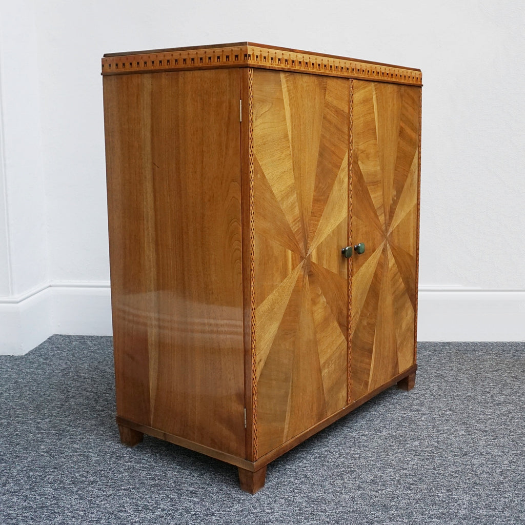 Art Deco Linen Cabinet by Frederick Restall Ltd Circa 1935 - Jeroen Markies Art Deco