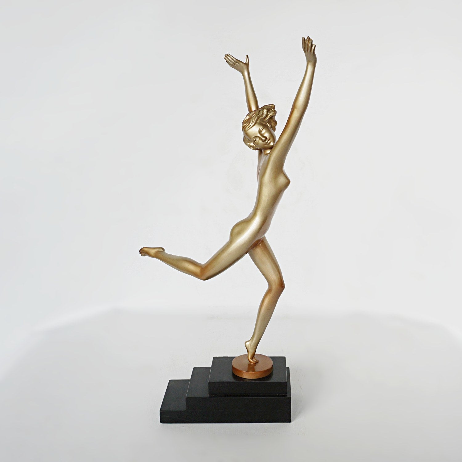 Dancing Female - Josef Lorenzl - Art Deco Bronze Sculptures - Jeroen Markies Art Deco