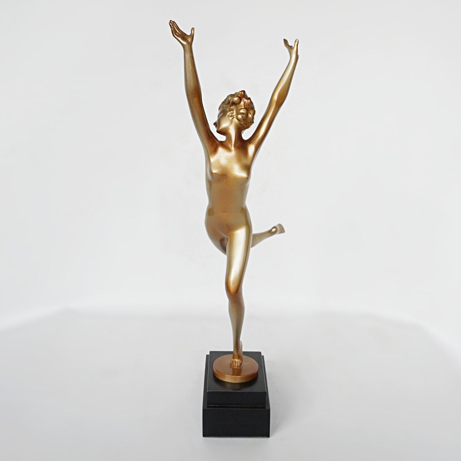 Dancing Female - Josef Lorenzl - Art Deco Bronze Sculptures - Jeroen Markies Art Deco