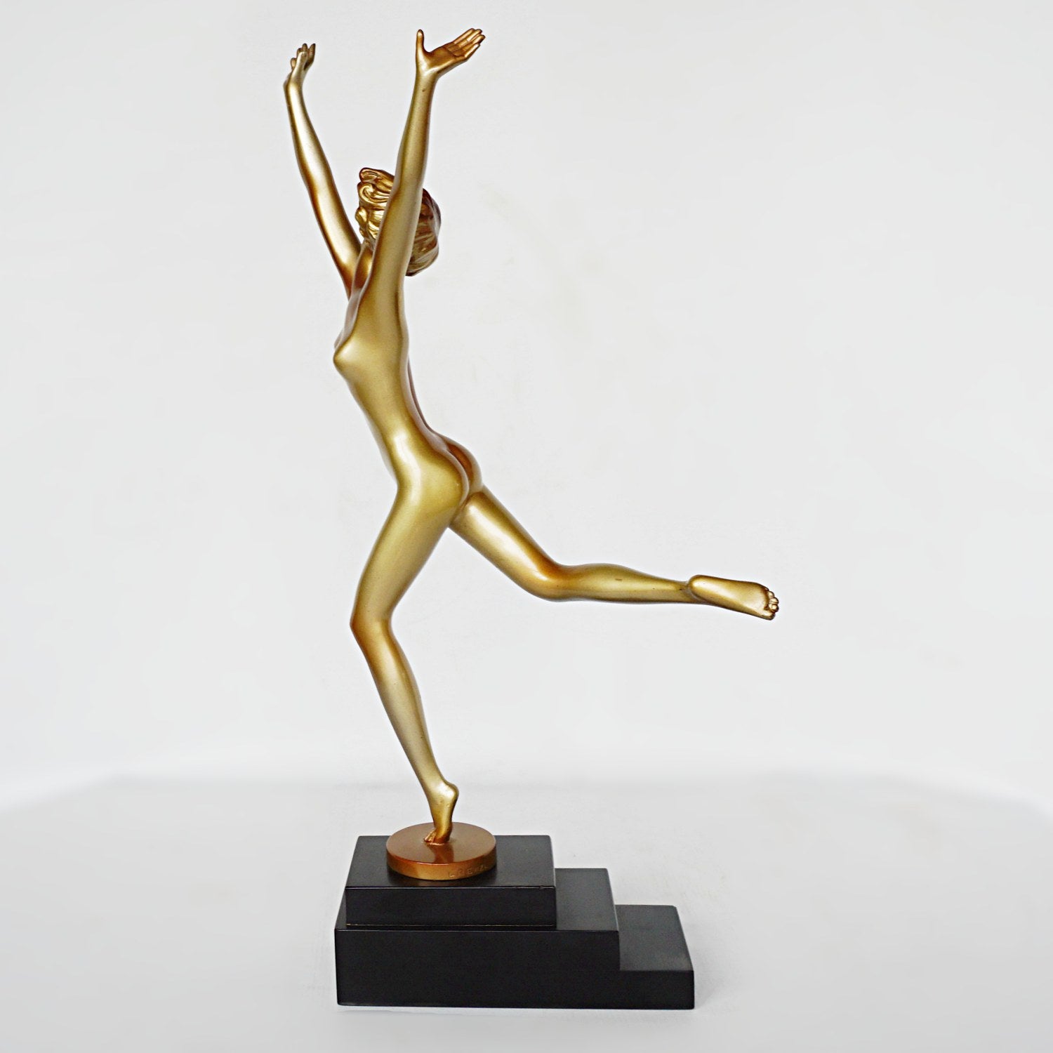 Dancing Female - Josef Lorenzl - Art Deco Bronze Sculptures - Jeroen Markies Art Deco