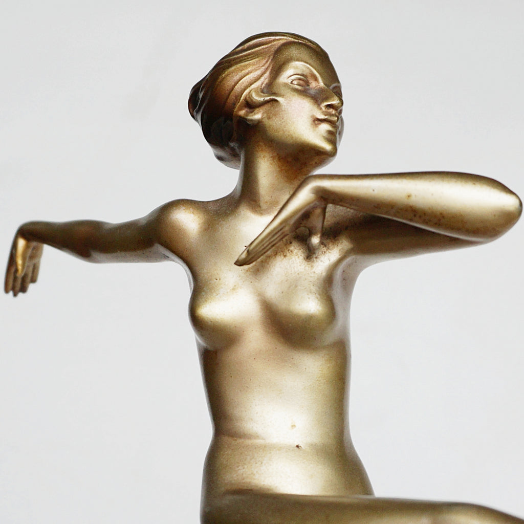 Art Deco Bronze Sculpture by Josef Lorenzl - Jeroen Markies Art Deco