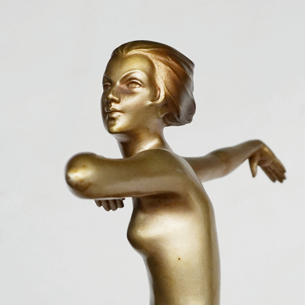 Art Deco Bronze Sculpture by Josef Lorenzl - Jeroen Markies Art Deco
