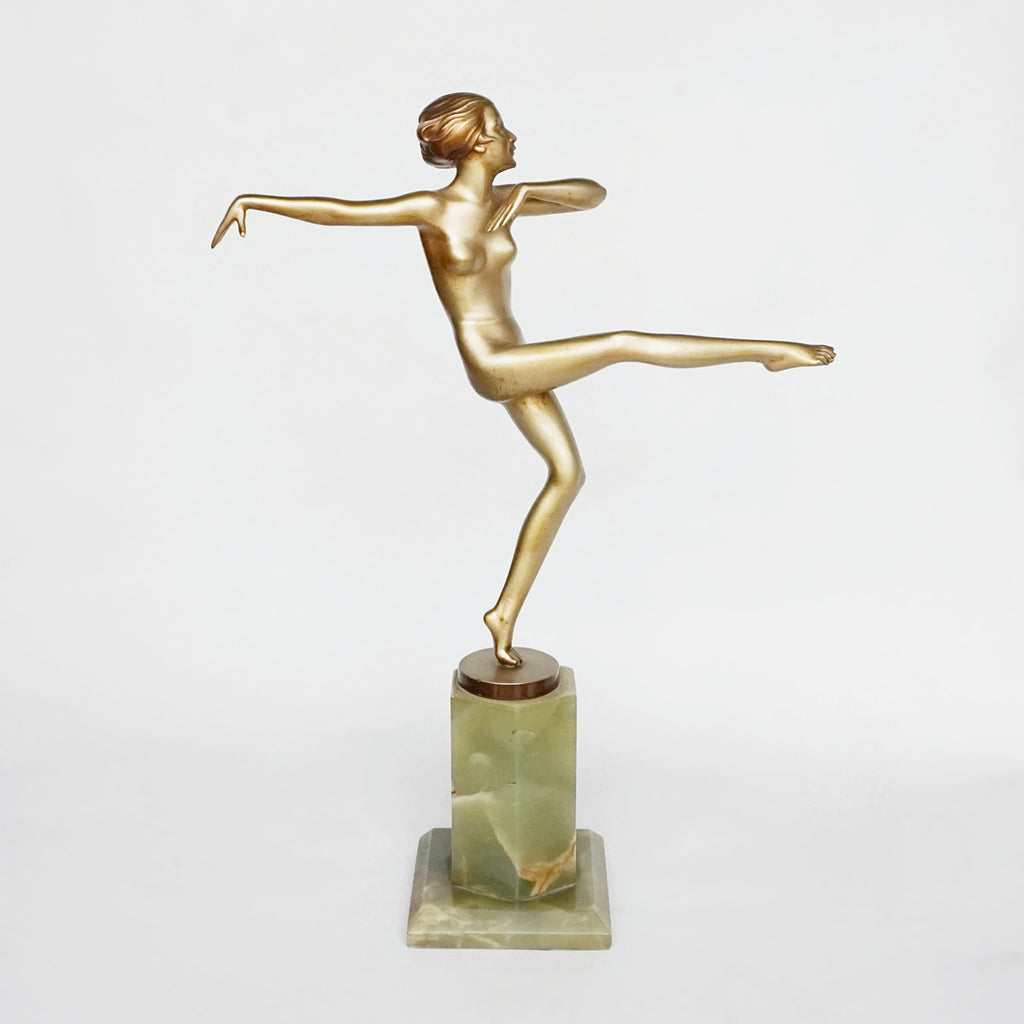 Art Deco Bronze Sculpture by Josef Lorenzl - Jeroen Markies Art Deco