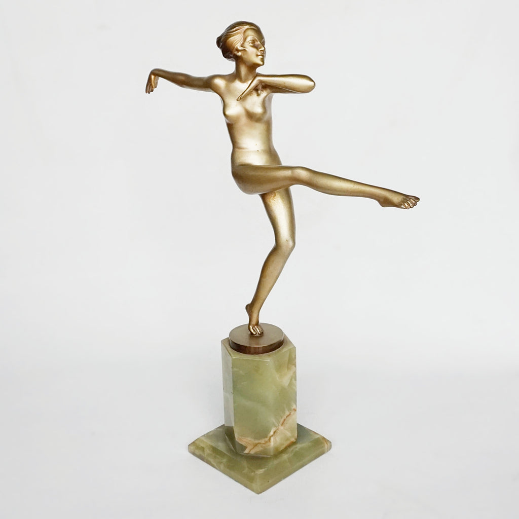 Art Deco Bronze Sculpture by Josef Lorenzl - Jeroen Markies Art Deco