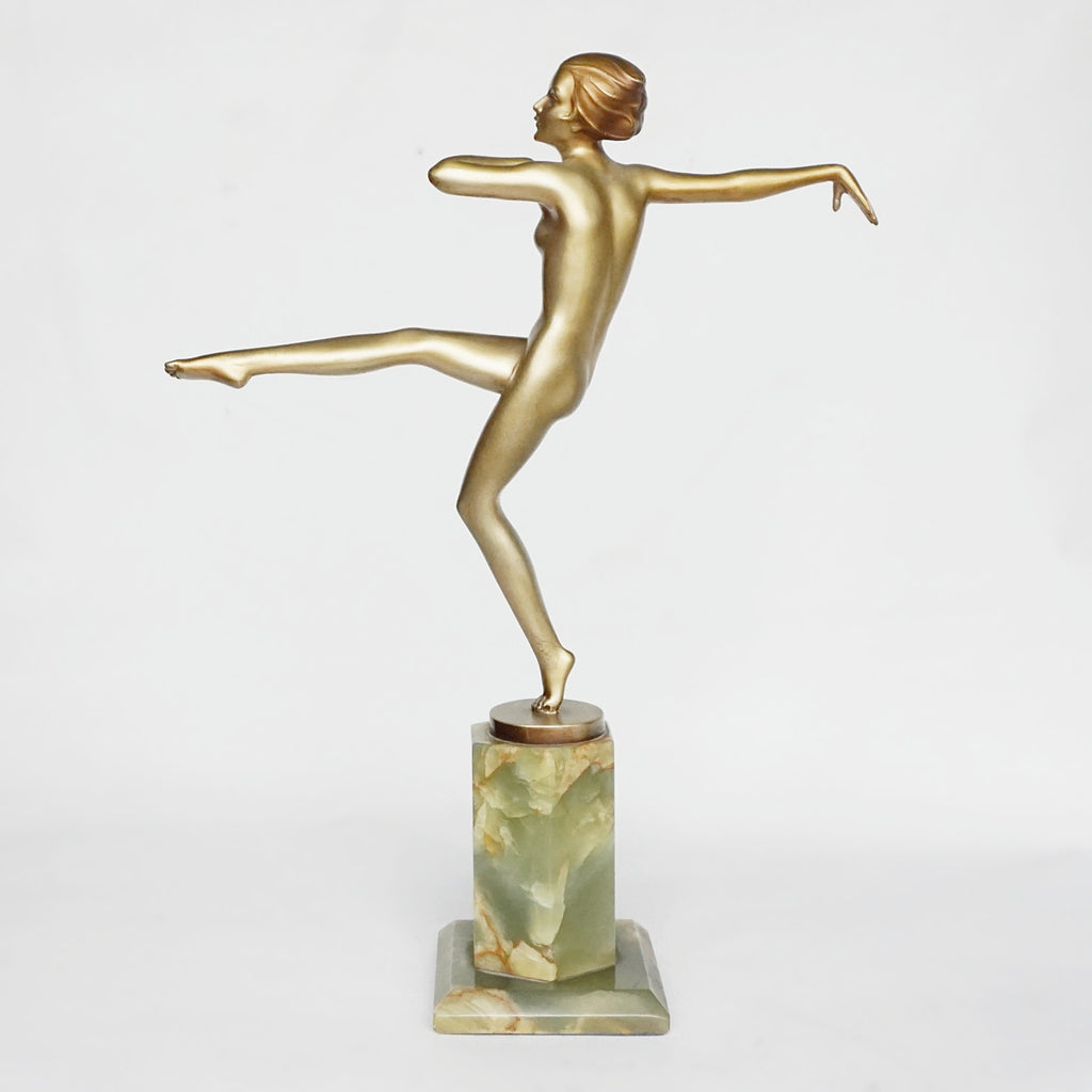 Art Deco Bronze Sculpture by Josef Lorenzl - Jeroen Markies Art Deco