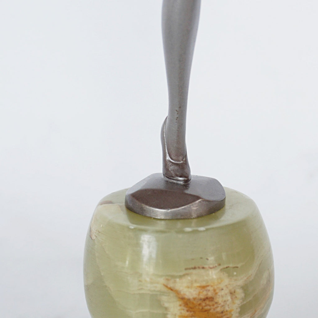 Josef Lorenzl Running Girl Art Deco Bronze Sculpture Jeroen Markies Art Deco