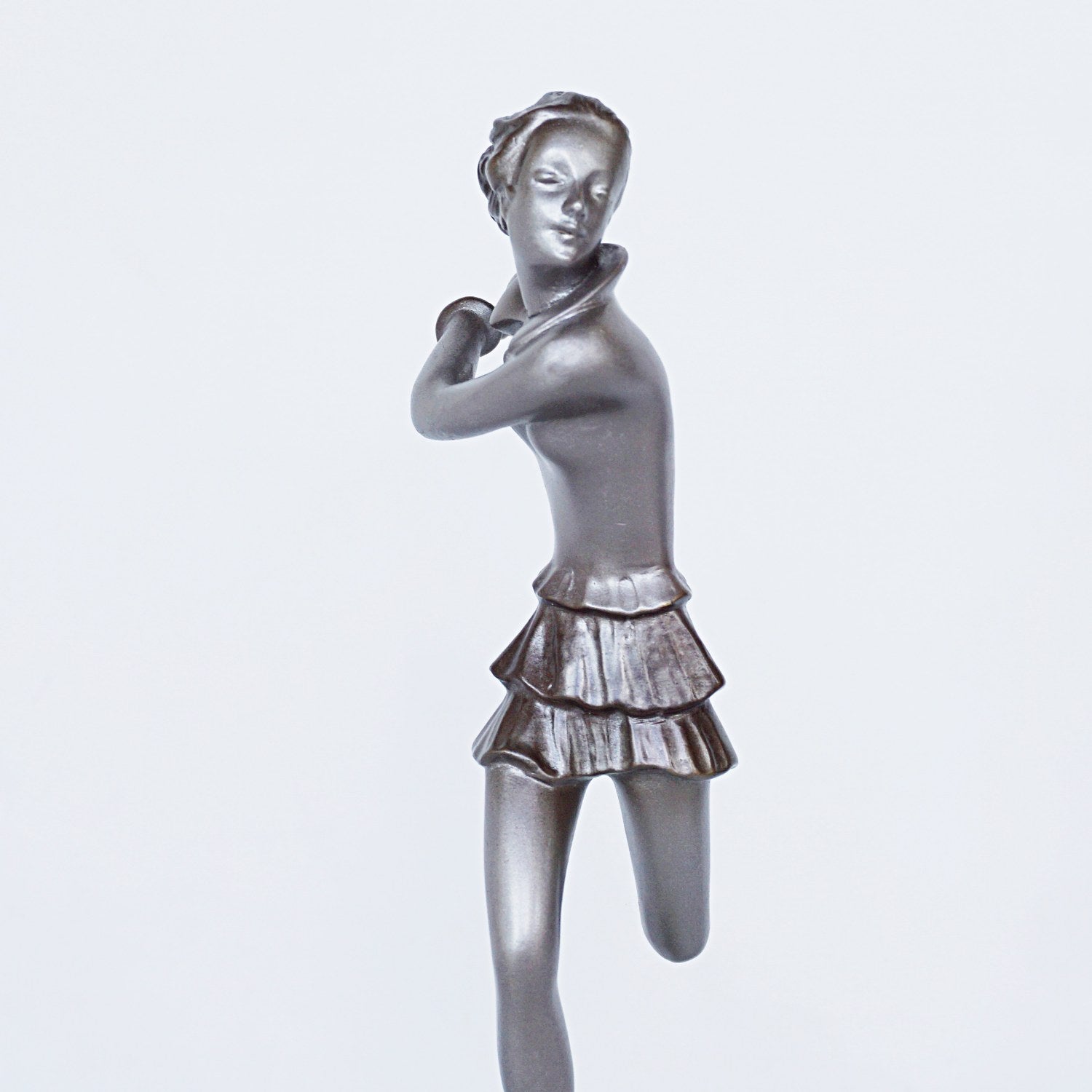 Josef Lorenzl Running Girl Art Deco Bronze Sculpture Jeroen Markies Art Deco