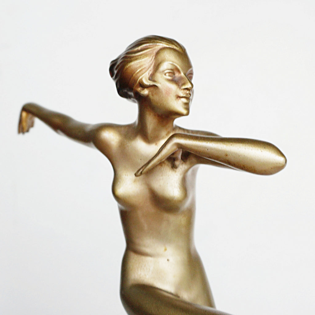 Art Deco Bronze Sculpture by Josef Lorenzl - Jeroen Markies Art Deco