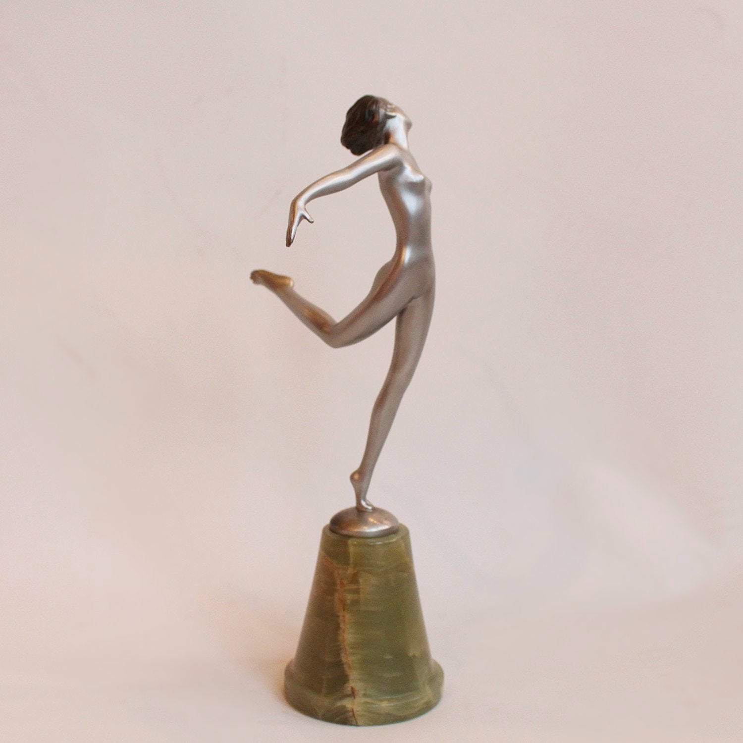 Art Deco bronze dancer sculpture by Josef Lorenzl