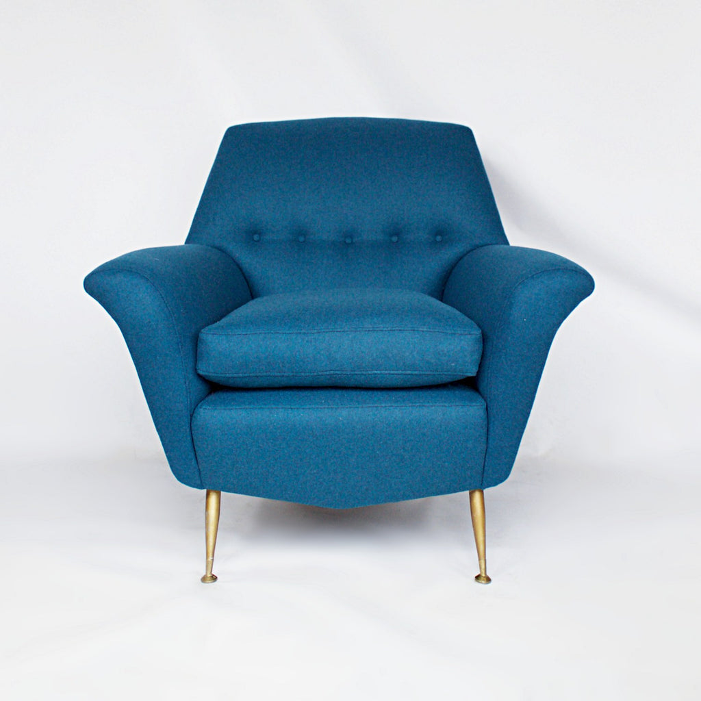 A Pair of Mid-Century Italian Lounge Chairs Jeroen Markies Art Deco